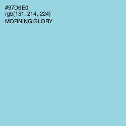 #97D6E0 - Morning Glory Color Image
